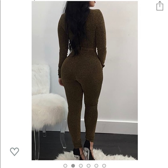 Sexy bodysuit low cut bodysuit! NYE jumper - Picture 3 of 3